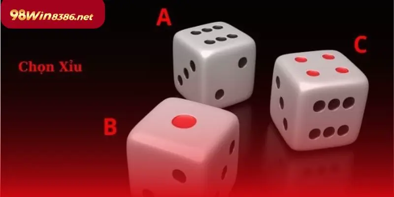 Cách đánh tài xỉu 1 3 2 4 sử dụng 3 viên xúc xắc cho người chơi dự đoán số điểm