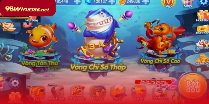 Đắm chìm trong Bắn cá 98WIN với đại dương 3D sống động
