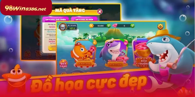 Ưu điểm vượt trội khi tham gia bắn cá nổ hũ 98WIN